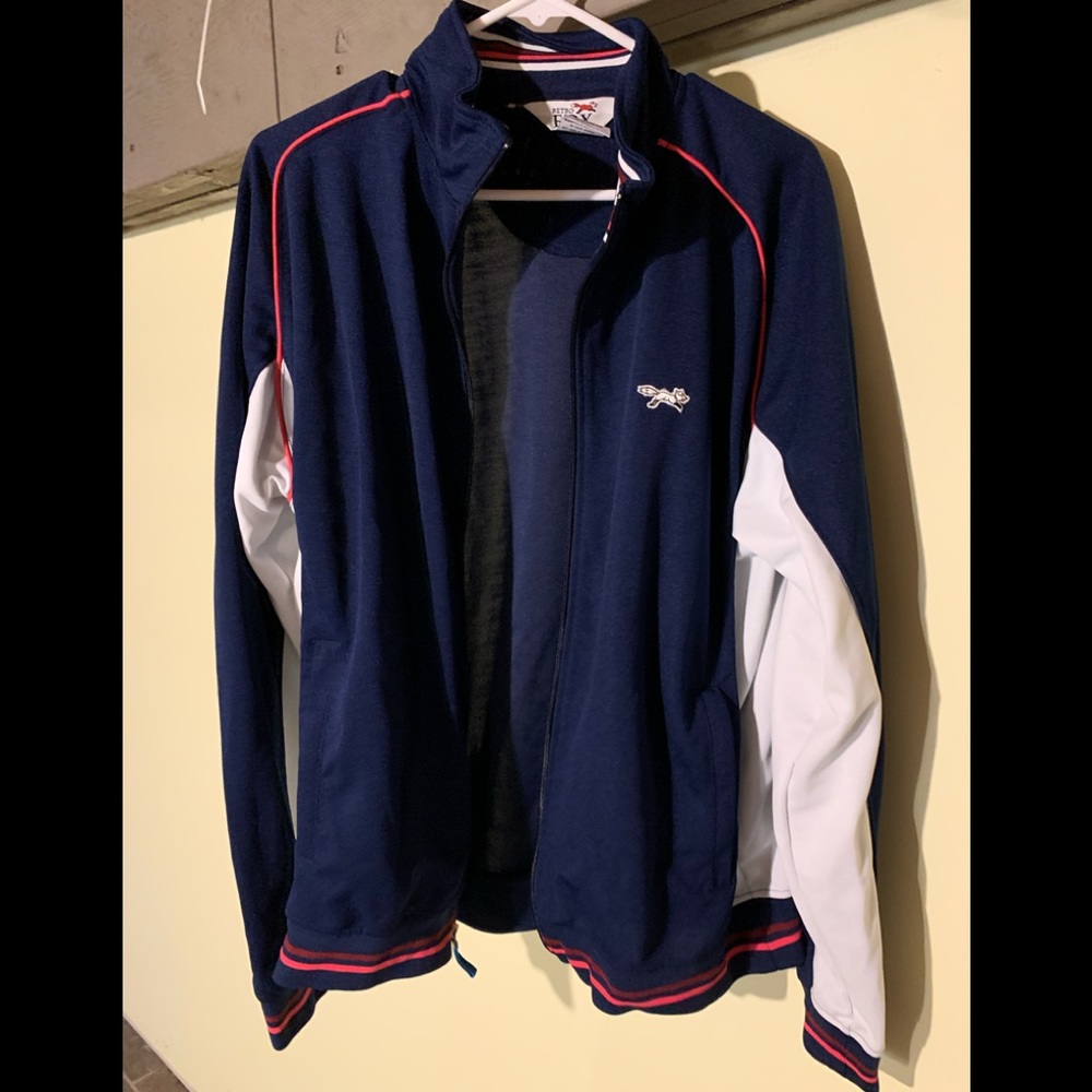 Retro Fox zip up jacket fun preppy for any occasion